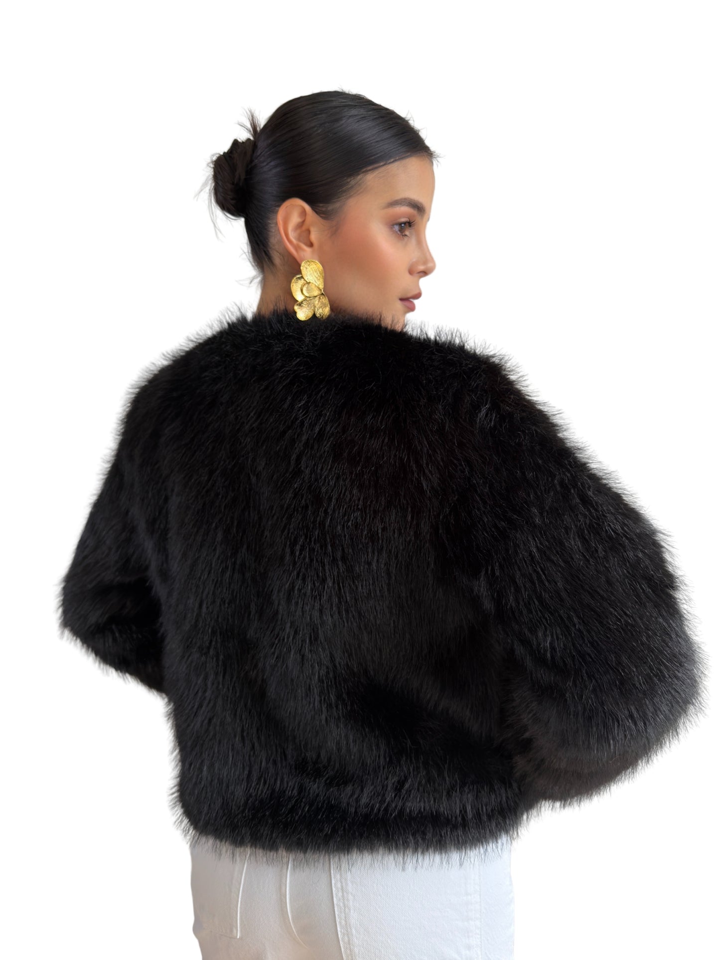 Abrigo Black Velvet