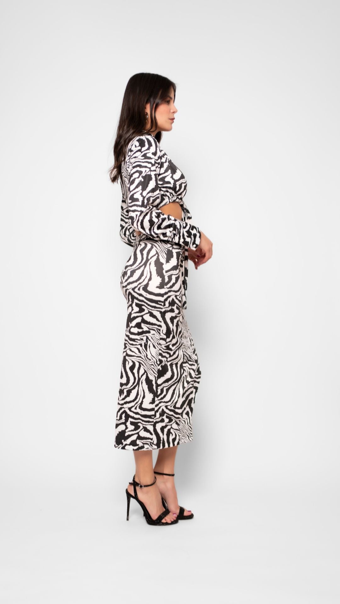 Vestido Cebra Chic