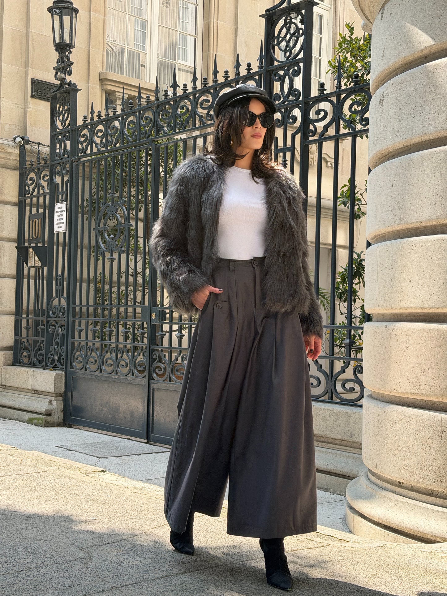 Pantalón Palazzo Gray