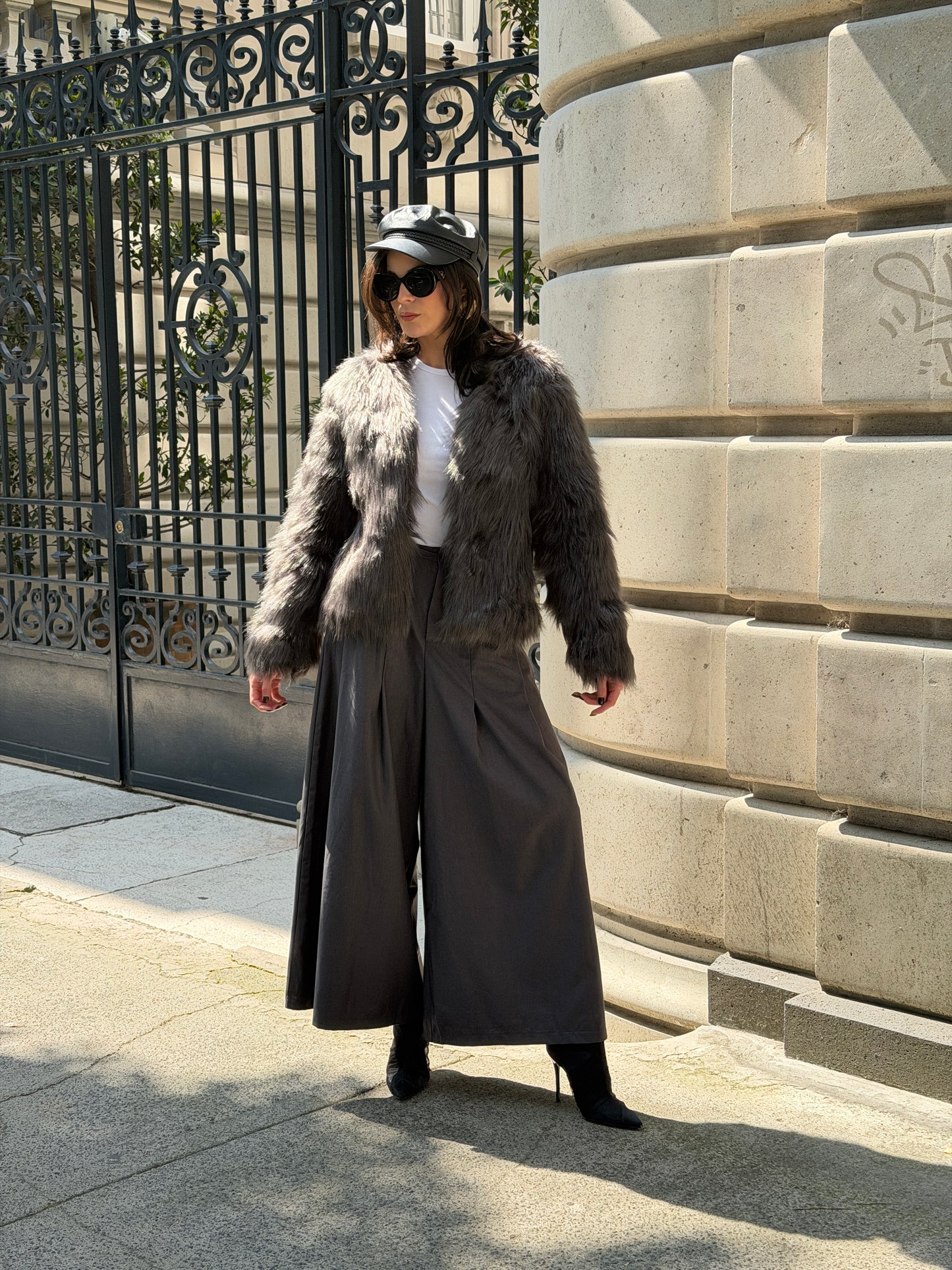 Pantalón Palazzo Gray