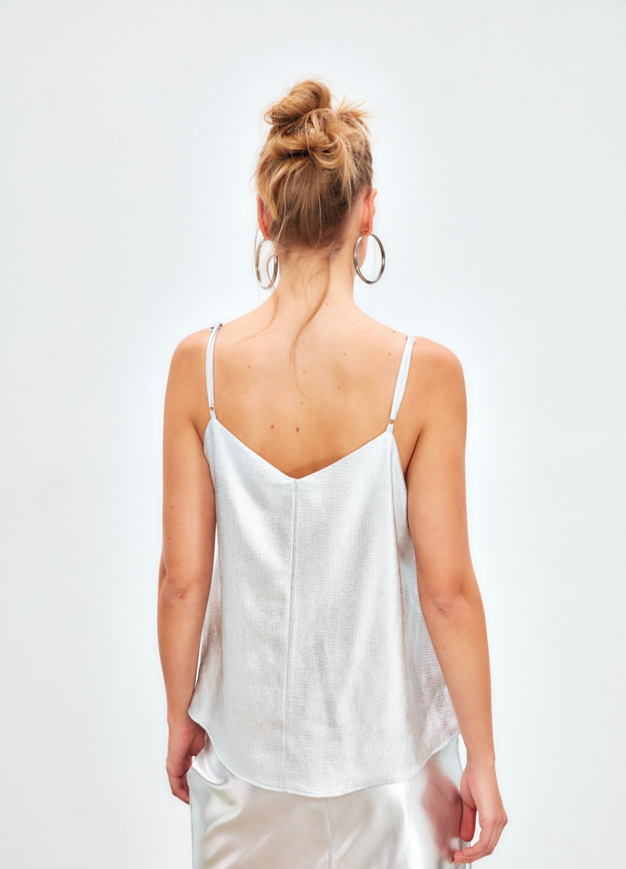 Blusa Plateada