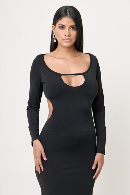 Vestido Noir Seduction