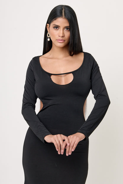 Vestido Noir Seduction